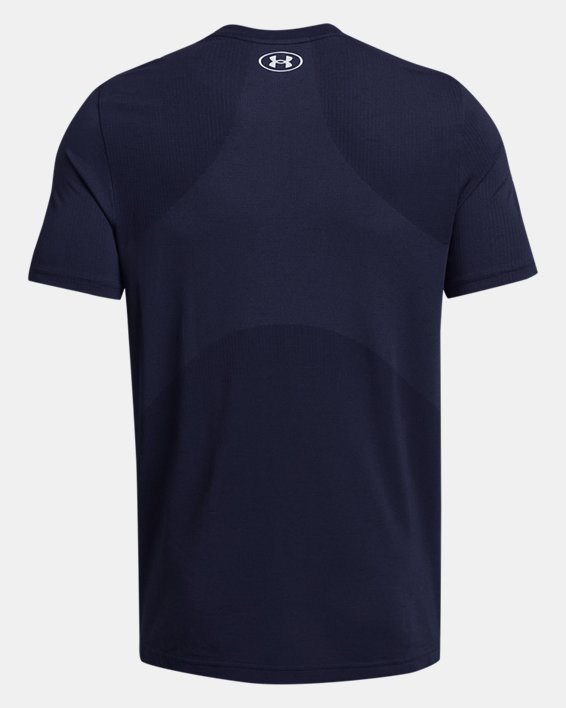 Męska koszulka z krótkimi rękawami UA Vanish Seamless, Blue, pdpMainDesktop image number 4